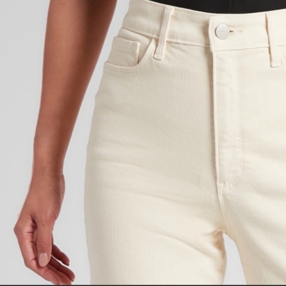 Athleta Flex Straight Leg Ankle Jean Size 10T - Picture 2 of 8